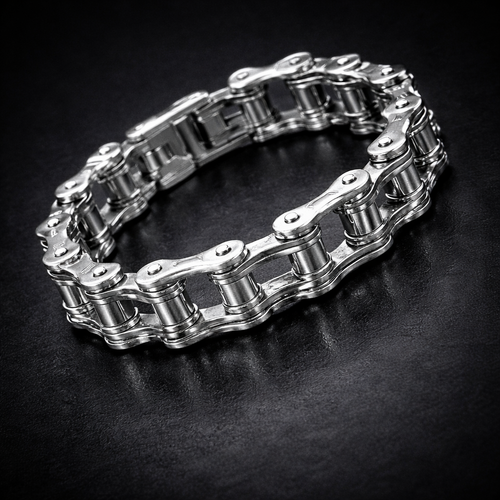 Bracelet Chaîne LINKRA — Argent